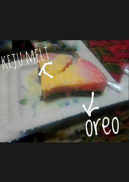 Puding oreo