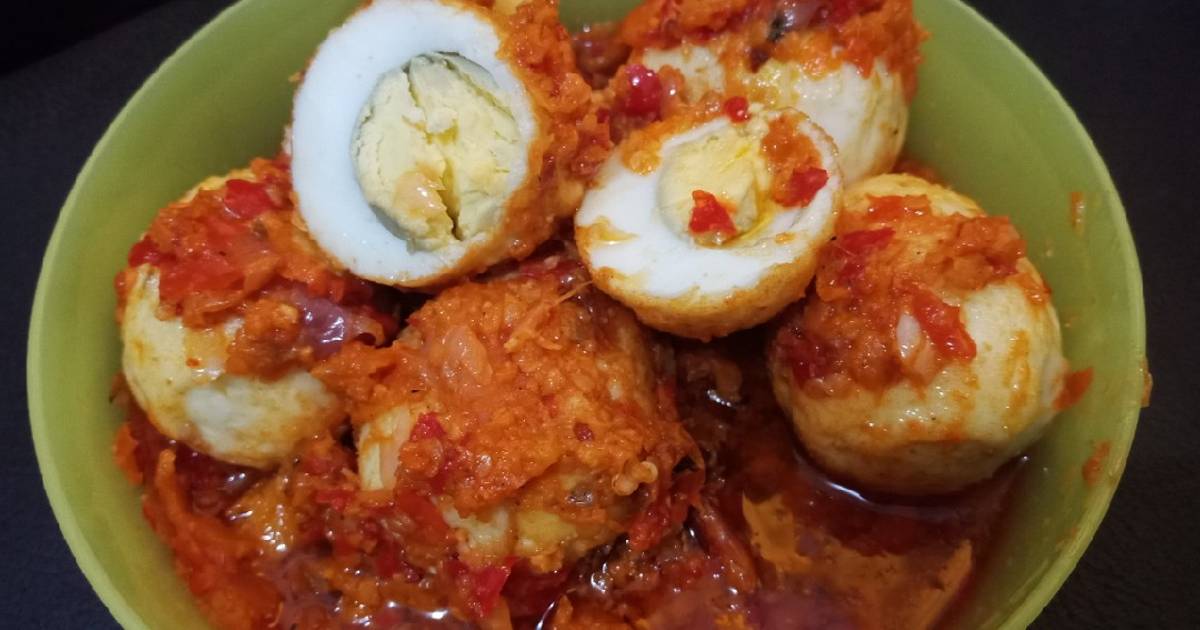 3 038 resep telor balado pedas mantap tanpa bumbu 