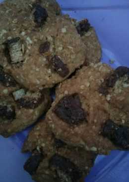 Cookies oat keju caramel