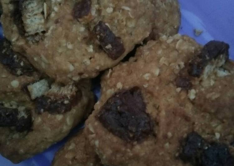 resep lengkap untuk Cookies oat keju caramel