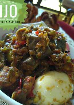 Sambal Ijo (Sambal Ijo 3T :Terung,telur,tempe)ð