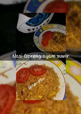 Nasi goreng ayam suwir