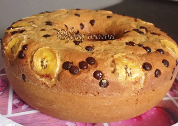 Resep Banana Buttermilk cake (irit telur) Kiriman dari Fitry Nurmawatin