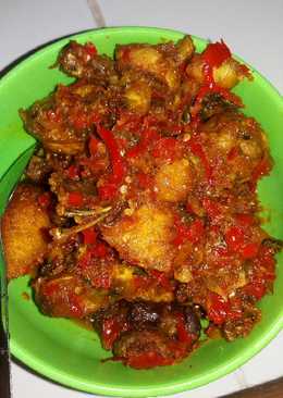 Ayam Balado (cabe merah vs rawit)