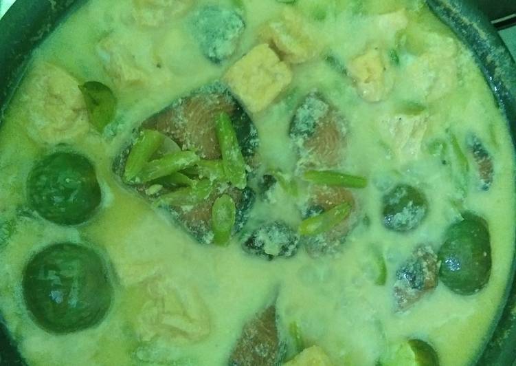 resep masakan Gulai taucho ikan tongkol