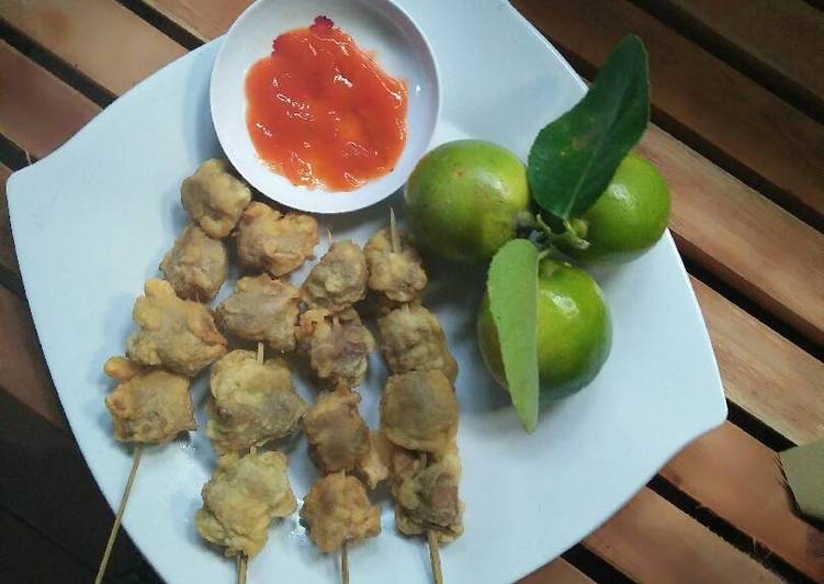 resep makanan Bakso goreng tuna#pr_gorengan#