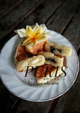 Pukis coklat dan keju