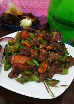 Tumis Buncis Rempela Ati bacem