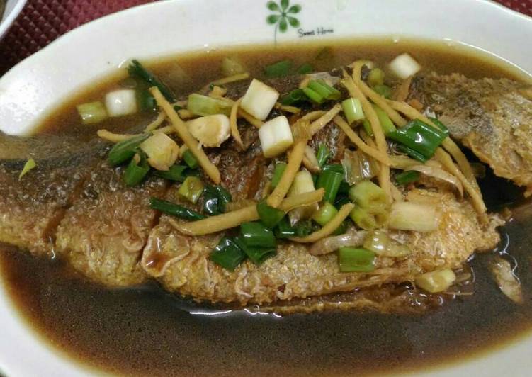 gambar untuk resep Tumis ikan kecap asin