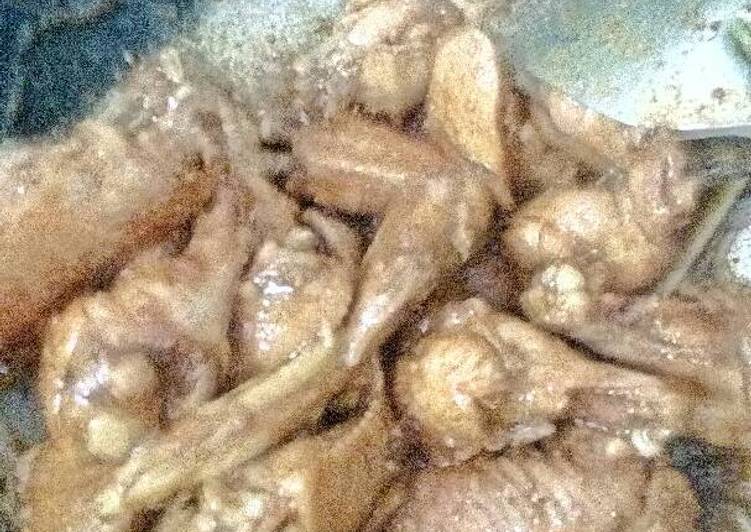 resep makanan Ayam chicken wing richeies KW keto