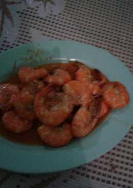 Udang goreng mentega simple