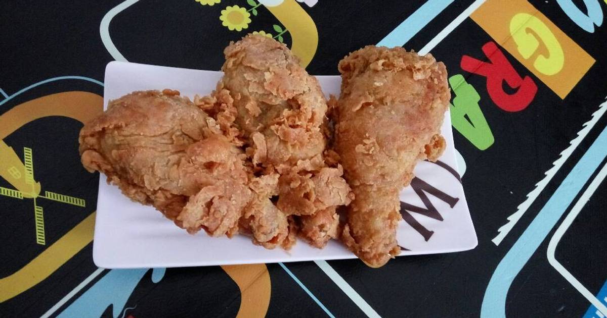  Ayam goreng crispy ala kfc 21 resep Cookpad