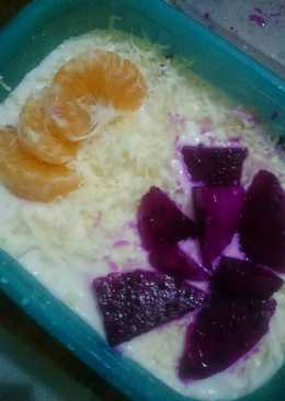 Salad Buah Yogurt Keju