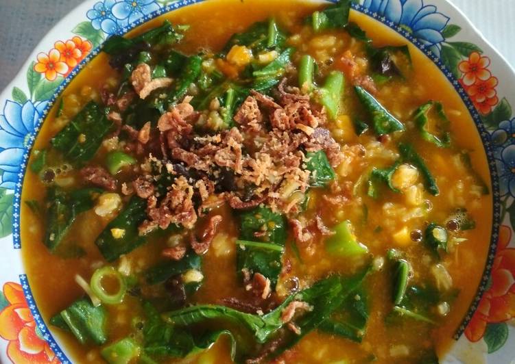 gambar untuk resep Tinutuan (bubur manado)