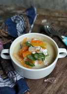 Lodeh Telur Sayuran (menu anak)