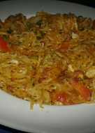Mie Goreng Kornet Telur Keju