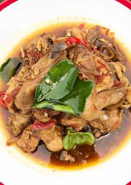 Ayam kecap jeruk purut