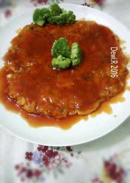 Fuyunghai siram saos asam manis