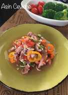 Tomato Paprika Cumi Asin ala Dina