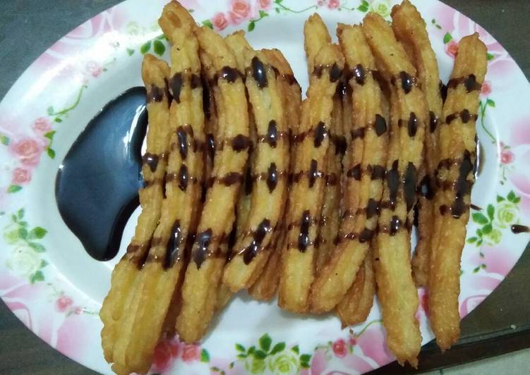 gambar untuk resep makanan Churros spanyol renyah