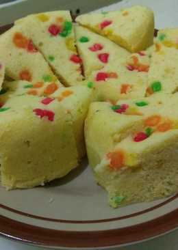 Cake jagung manis kukus