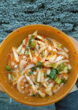 Kimchi Lobak simple ala anak kosan