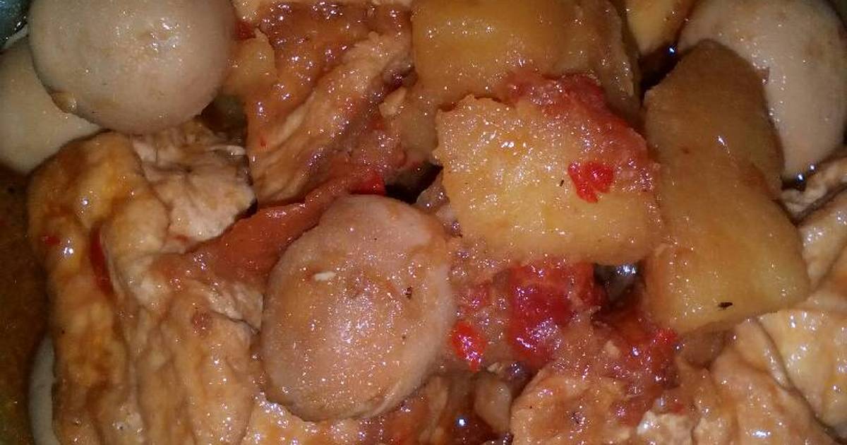 63 resep semur tahu kentang  rumahan yang enak dan 