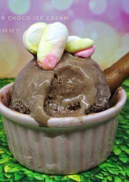 Es Krim Cokelat Kacang