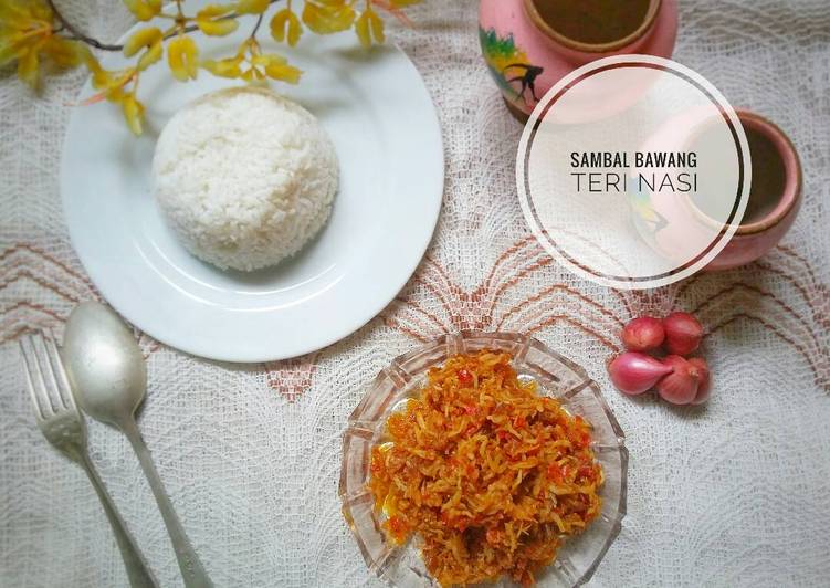 cara membuat Sambal Bawang Teri Nasi