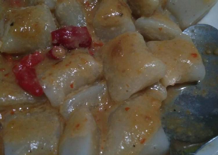 Resep Cidu (Cilok Dadu) Gak Pake Ribet Oleh Rahma