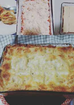 Lasagna kulit pangsit