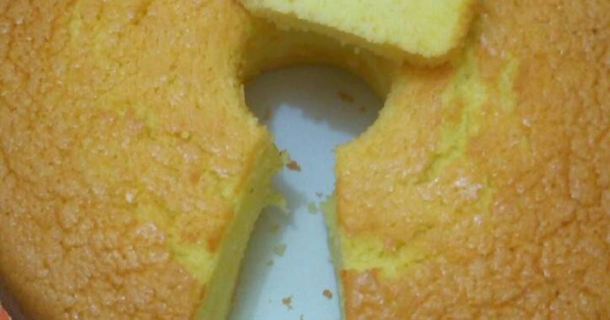Resep Chiffon cake lemon