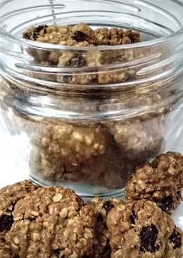 Crunchy Oatmeal Cookies / Kue Kering Oatmeal