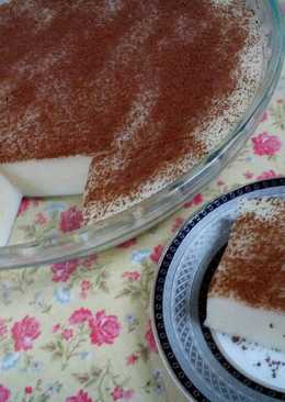 Turkish Milk Pudding (Tavuk Goksu) / Puding Susu Turki