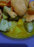 Sayur tahu+kentang (lontong sayur)
