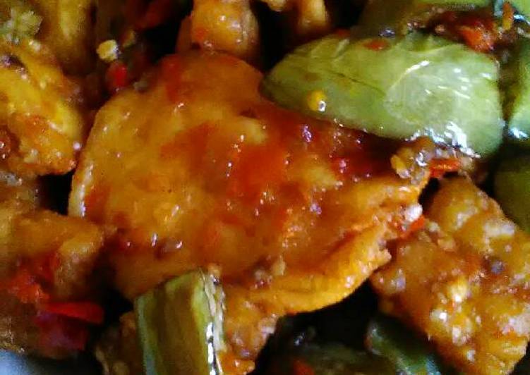 resep masakan Sambel ta-te-ro (tahu,tempe, terong)