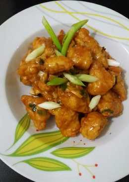 ayam crispy saus garlic