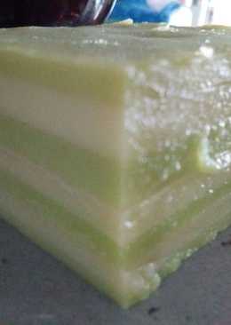 Kue lapis pandan