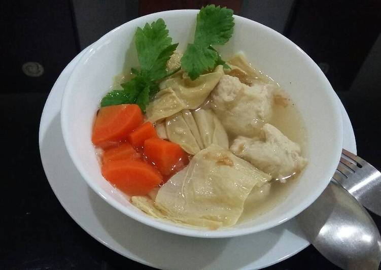 Resep Sup Ayam Kembang Tahu