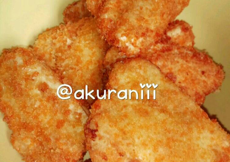 gambar untuk cara membuat Pisang goreng crispy garing / nugget pisang