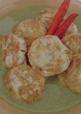 tofu kuah opor enak