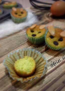 Bolu pandan mini lembut dg 2 telur