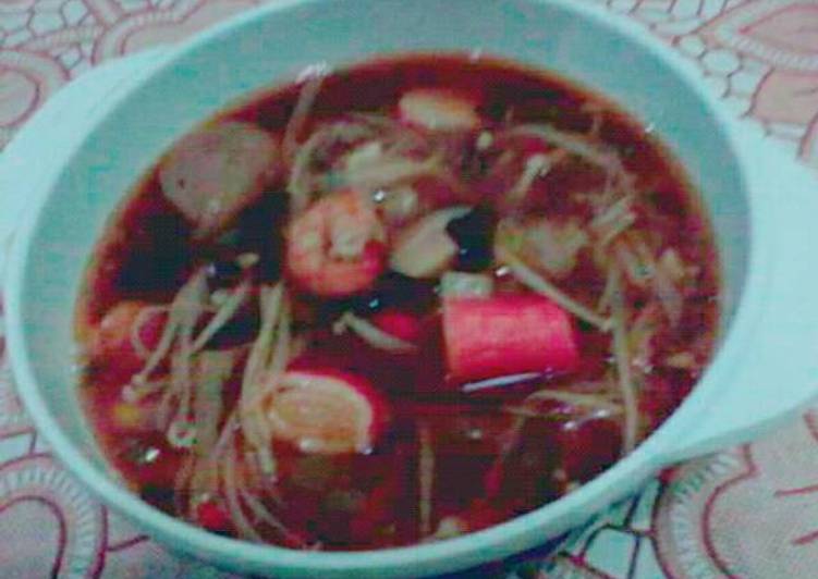 resep makanan Sup Miso Jamur