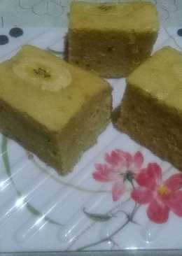 Cake pisang 5 bahan sangat lembut no bp/sp (rebake)