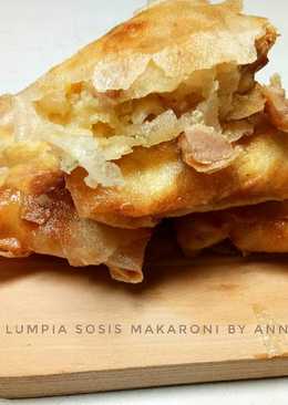 Lumpia sosis makaroni keju #pr_risolesdkk