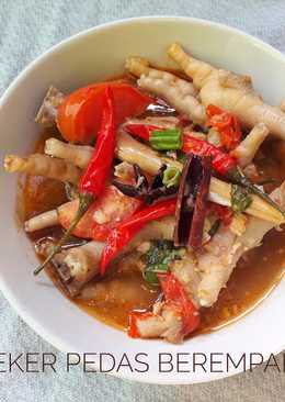 Sop Ceker Pedas Berempah