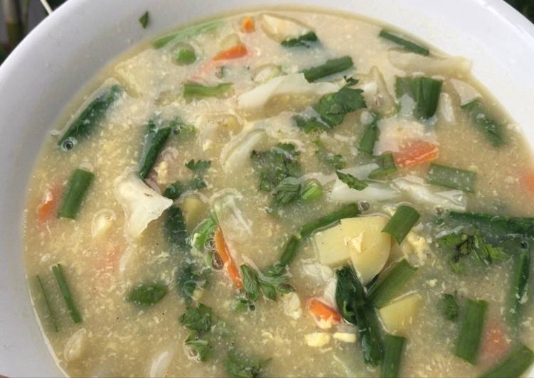 resep lengkap untuk Cream Soup