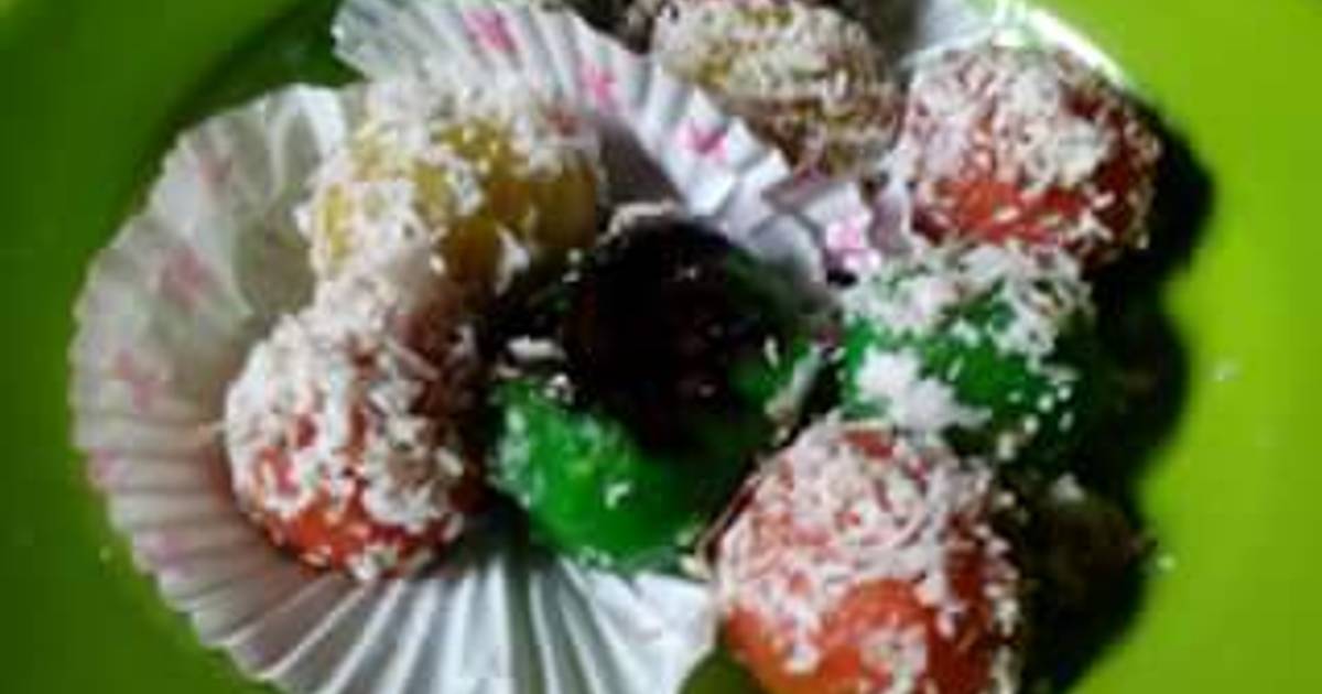 Resep Klepon Isi coklat ketburi Resep Klepon Isi coklat ketburi