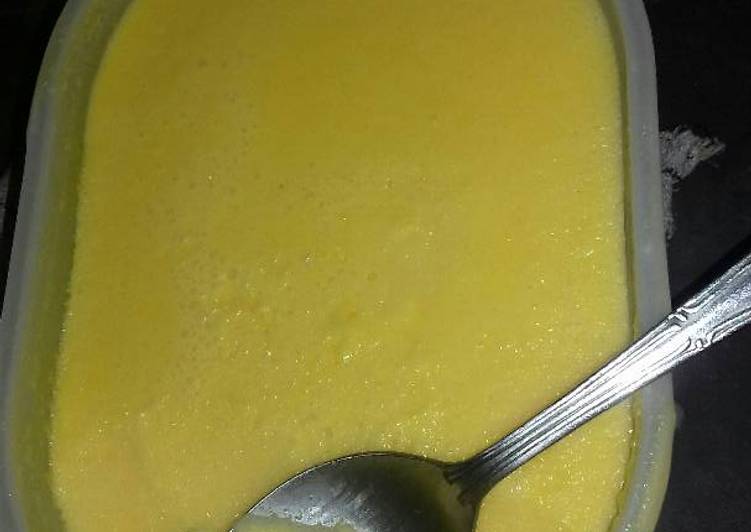 resep makanan EsKrim Wortel