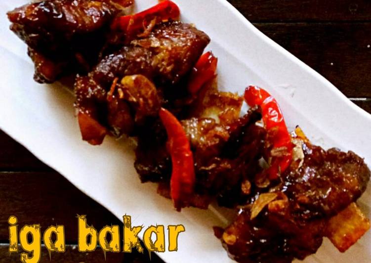 Resep Iga Bakar Madu